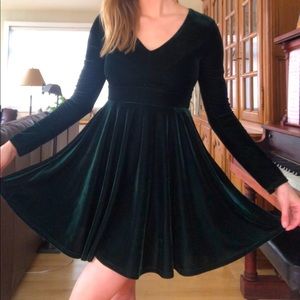 Velvet dress